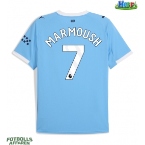 Manchester City Omar Marmoush #7 Hemmatröja 2025-26 Kortärmad